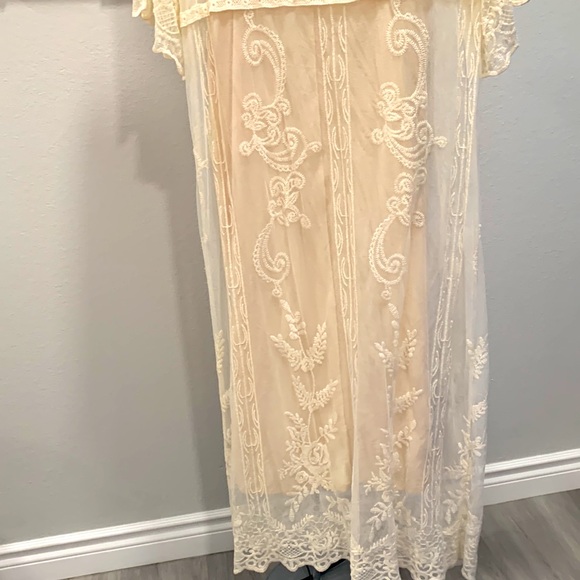 BNWT- Zara summer dress/ lace/embroidered - Picture 4 of 5